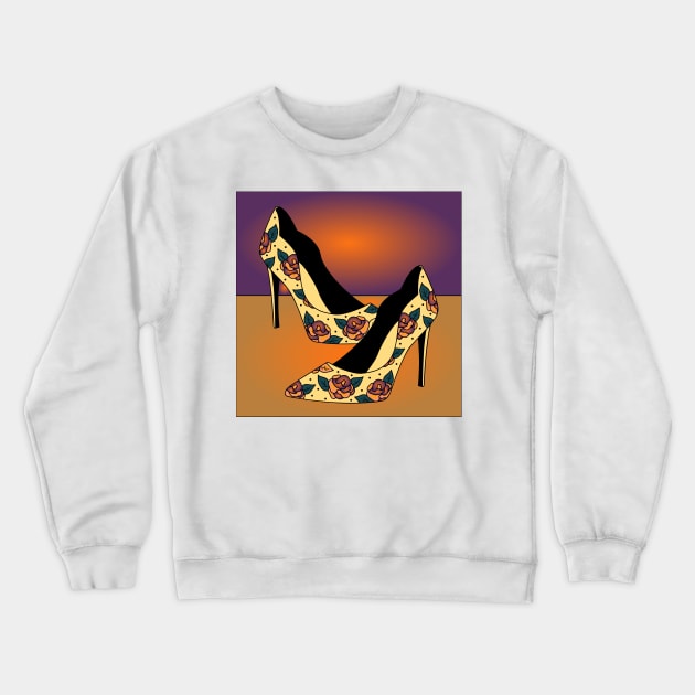 Footwear 71 (Style:16) Crewneck Sweatshirt by luminousstore